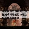 红教练的战术秘笈：揭秘成功背后的教练理念与最佳阵容配置