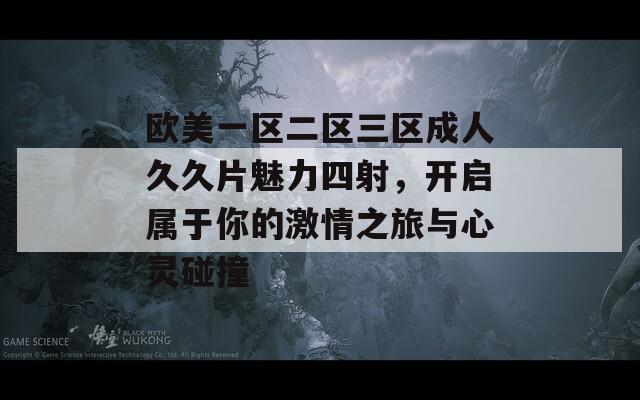 欧美一区二区三区成人久久片魅力四射，开启属于你的激情之旅与心灵碰撞